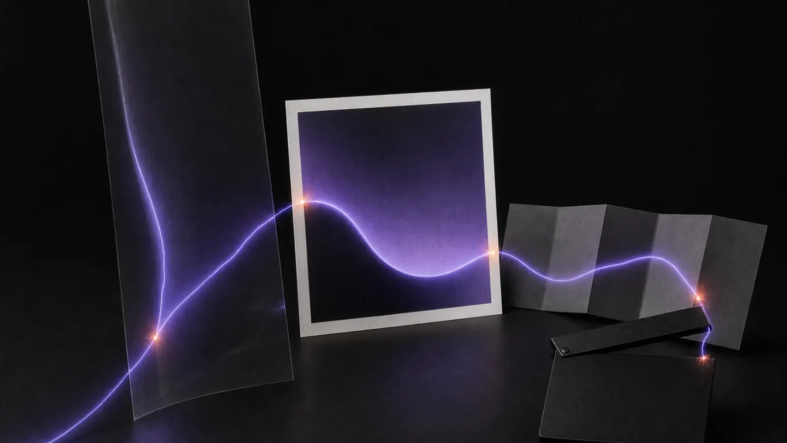Campaign frames and channel formats woven into one visual system.